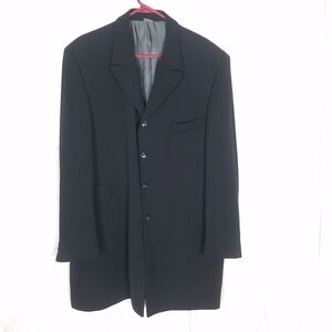 America 90% wool long men's Blazer jacket